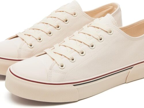 Men Canvas Low top Shoes Classic Casual Sneakers Black